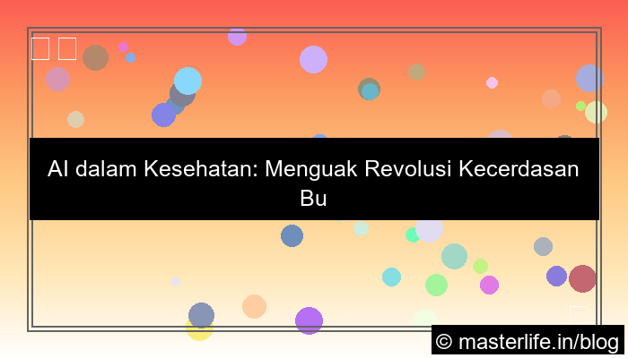 ai dalam bidang kesehatan