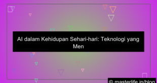 ai dalam kehidupan sehari hari