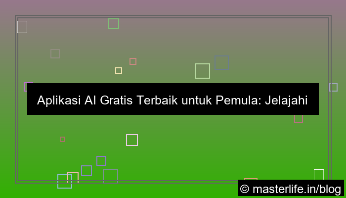 aplikasi ai gratis untuk pemula