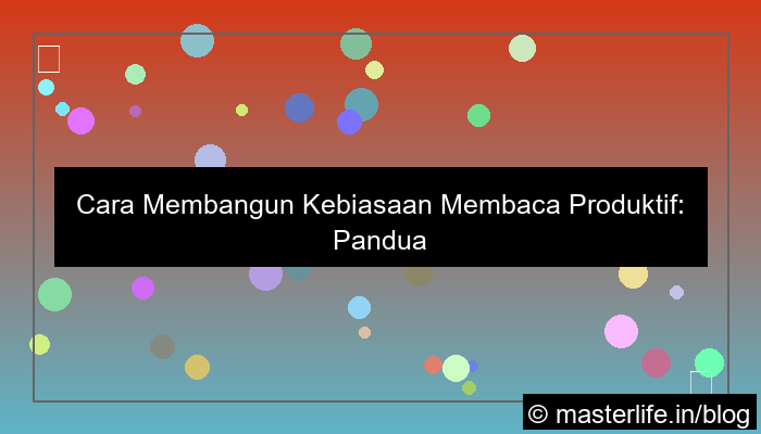 desain cara membangun kebiasaan membaca