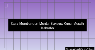 cara membangun mental sukses
