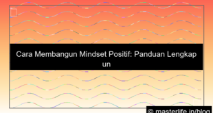 cara membangun mindset positif