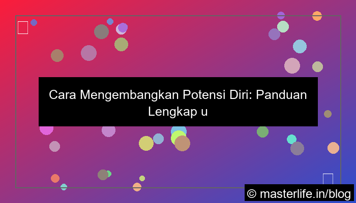 gambar cara mengembangkan potensi diri
