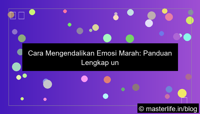 ilustrasi cara mengendalikan emosi marah