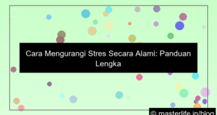 desain cara mengurangi stres secara alami