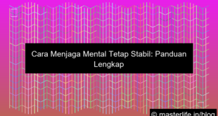 cara menjaga mental tetap stabil