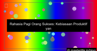 kebiasaan pagi orang sukses