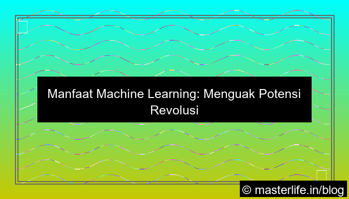 manfaat machine learning