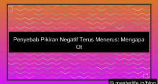penyebab pikiran negatif terus menerus
