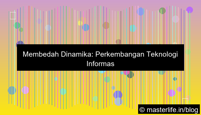 perkembangan teknologi informasi di indonesia