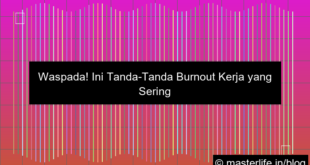 ilustrasi tanda tanda burnout kerja