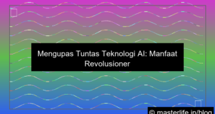 teknologi ai dan manfaatnya
