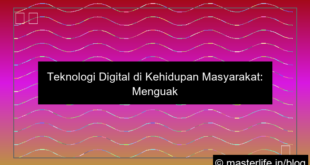 desain teknologi digital di kehidupan masyarakat