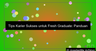 gambar tips karier untuk fresh graduate
