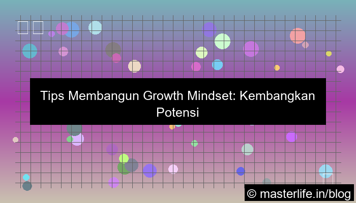 gambar tips membangun growth mindset