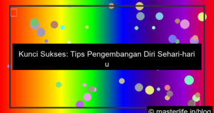visual tips pengembangan diri sehari hari